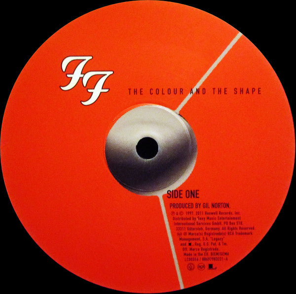 Foo Fighters : The Colour And The Shape (2xLP, Album, RE, RP)