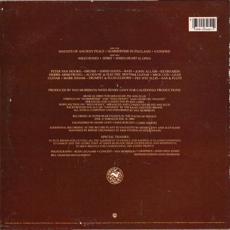 Van Morrison : Common One (LP, Album, Jac)