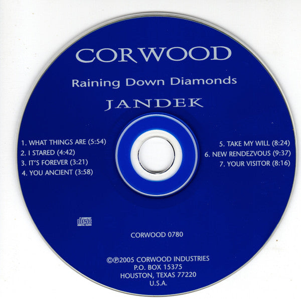 Jandek : Raining Down Diamonds (CD)