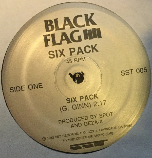 Black Flag : Six Pack (12", RE)