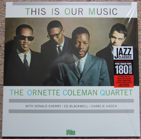 The Ornette Coleman Quartet : This Is Our Music (LP, Album, RE, RM, 180)
