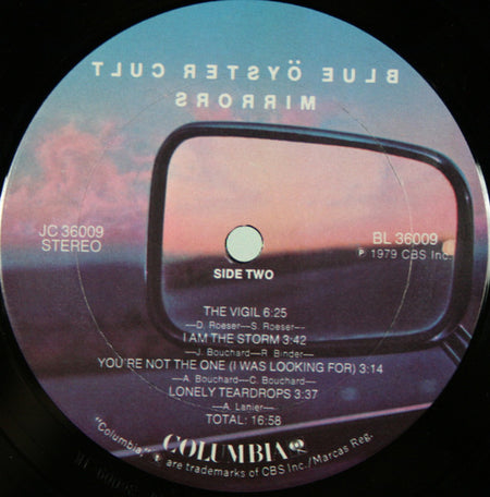 Blue Öyster Cult : Mirrors (LP, Album, Ter)