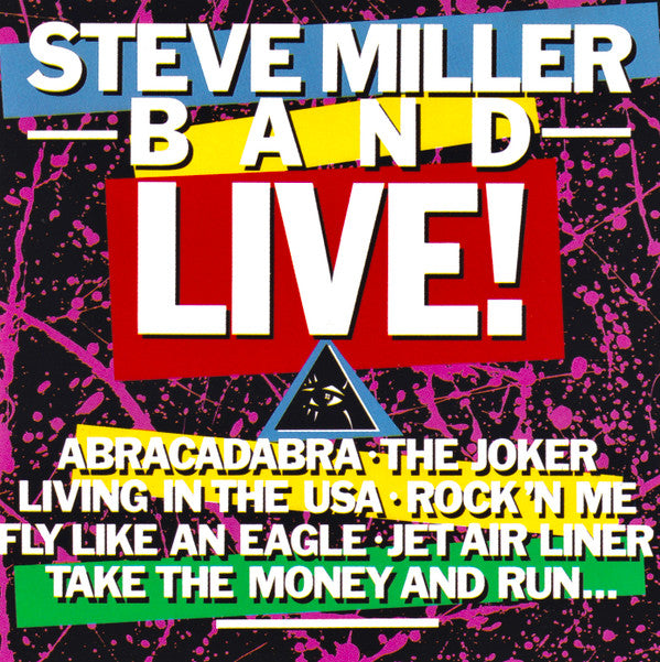 Steve Miller Band : Live! (CD, Album)