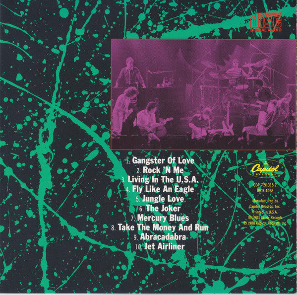 Steve Miller Band : Live! (CD, Album)