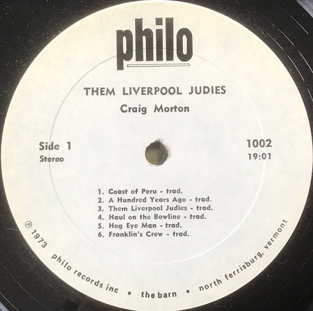 Craig Morton (3) : Them Liverpool Judies (LP, Album)