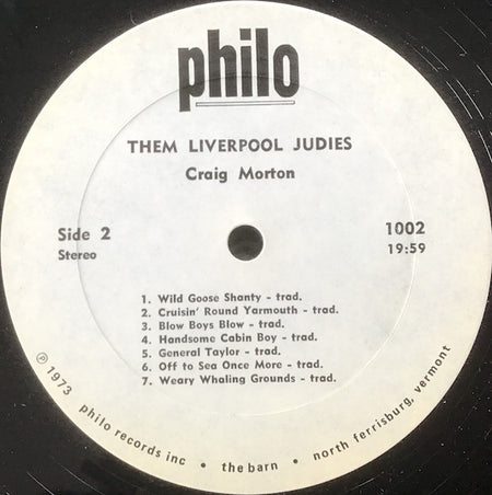 Craig Morton (3) : Them Liverpool Judies (LP, Album)