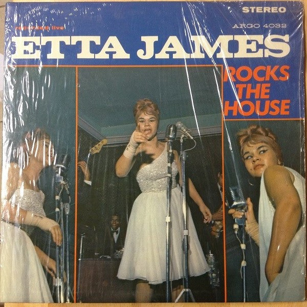 Etta James : Rocks The House (LP, Album, RE)