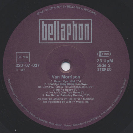 Van Morrison : Van Morrison (LP, Comp, RE)