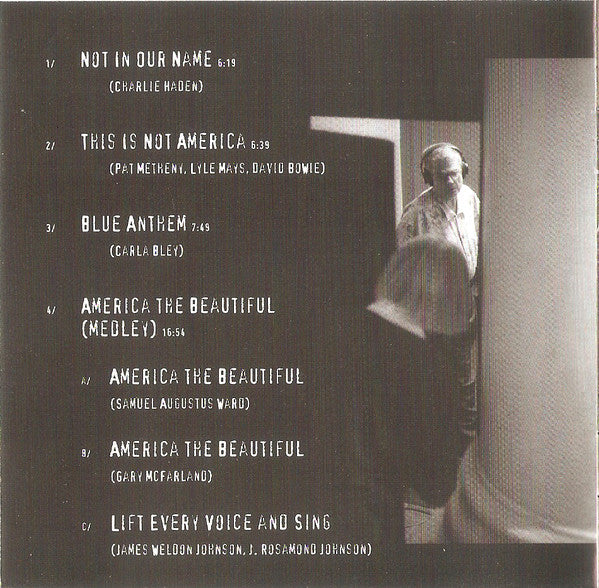 Charlie Haden - Liberation Music Orchestra : Not In Our Name (CD, Album)