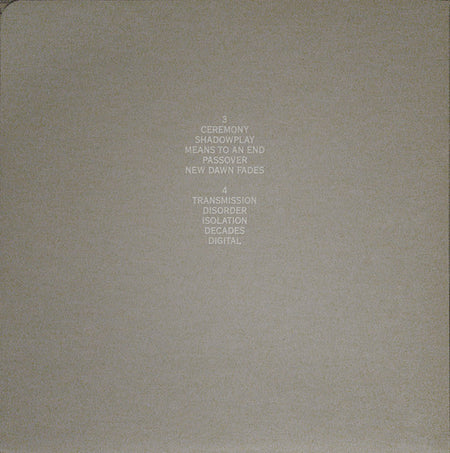 Joy Division : Still (2xLP, Album, RE, RM, 180)