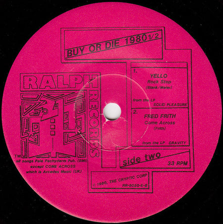 Various : Buy Or Die 1980½ (7", EP, Smplr)