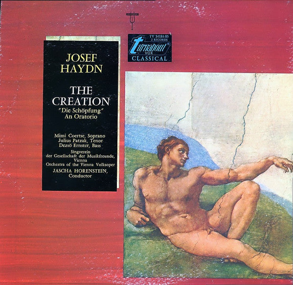Joseph Haydn, Wiener Singverein, Wiener Volksopernorchester, Jascha Horenstein : The Creation "Die Schöpfung" • An Oratorio (2xLP)
