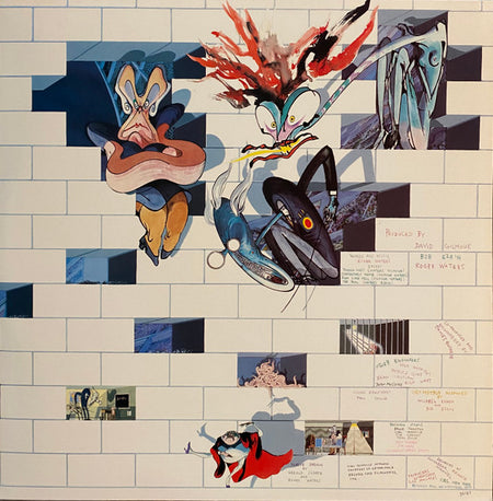 Pink Floyd : The Wall (2xLP, Album, Ter)