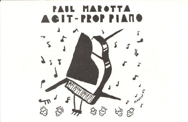 Paul Marotta : Agit-Prop Piano (LP, Album)