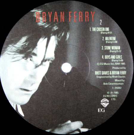 Bryan Ferry : Boys And Girls (LP, Album, Spe)