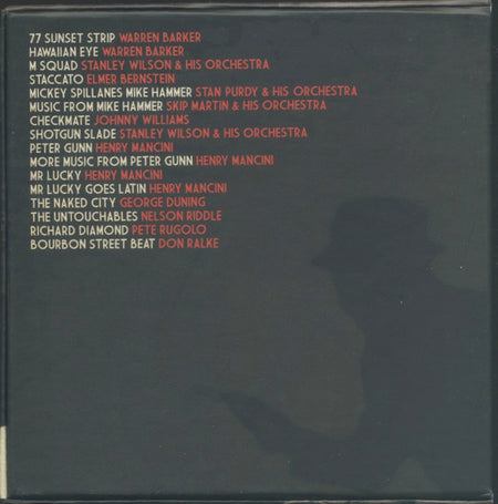 Various : Crime Jazz ! (8xCD, Comp, RM + Box)