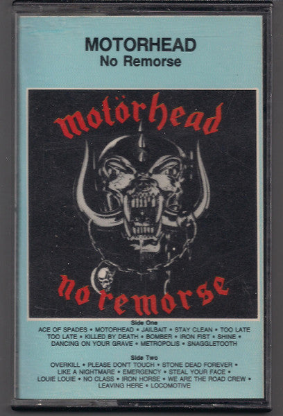 Motörhead : No Remorse (Cass, Comp, Dol)