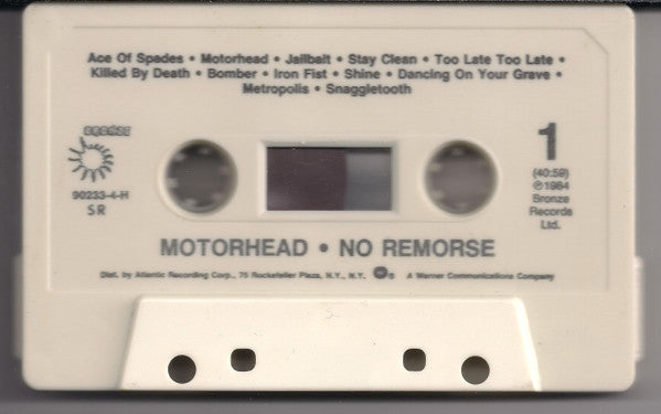 Motörhead : No Remorse (Cass, Comp, Dol)