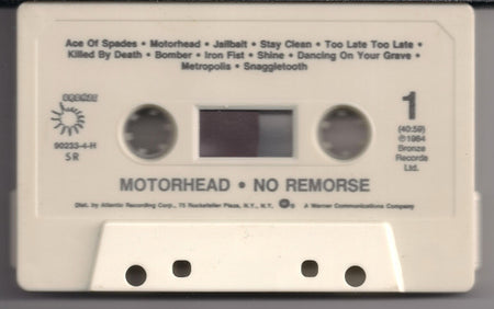 Motörhead : No Remorse (Cass, Comp, Dol)
