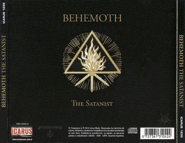 Behemoth (3) : The Satanist (CD, Album)