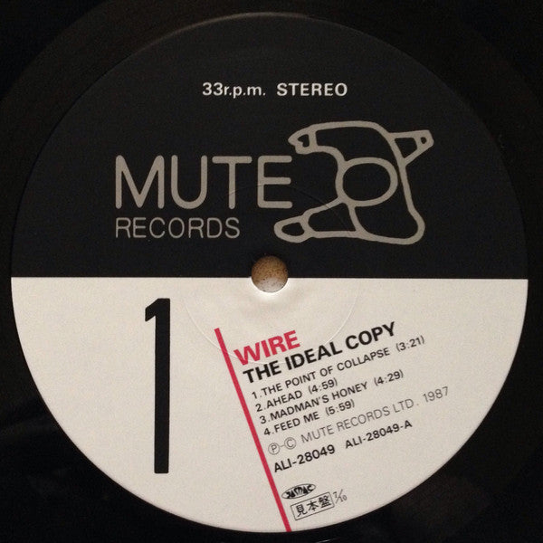 Wire : The Ideal Copy (LP, Album, Promo)
