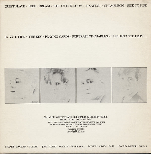 Choir Invisible : Choir Invisible (LP, Album)