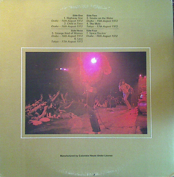 Deep Purple : Made In Japan (2xLP, Album, Club, RE, Gat)