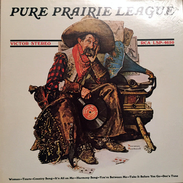 Pure Prairie League : Pure Prairie League (LP, Album, Ind)