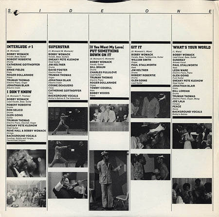Bobby Womack : I Don't Know What The World Is Coming To (LP, Album, Res)