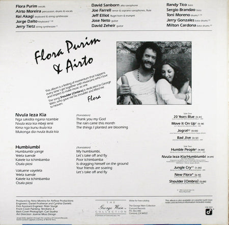 Flora Purim & Airto Moreira : Humble People (LP, Album)