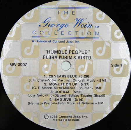 Flora Purim & Airto Moreira : Humble People (LP, Album)
