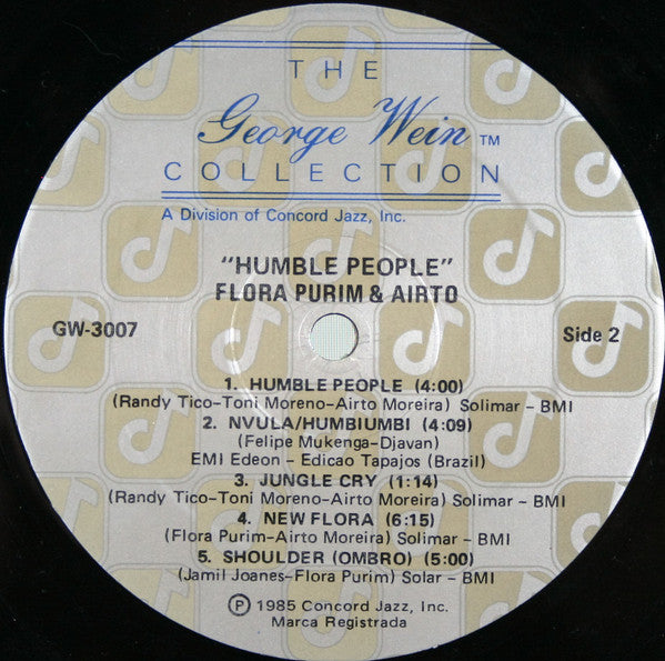 Flora Purim & Airto Moreira : Humble People (LP, Album)