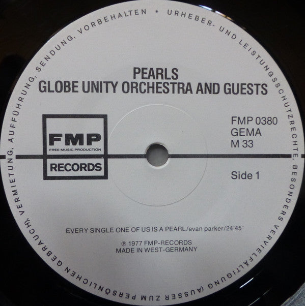 Globe Unity Orchestra And Guests : Pearls (LP, Album)