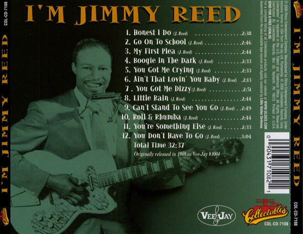 Jimmy Reed : I'm Jimmy Reed (CD, Album, RE)
