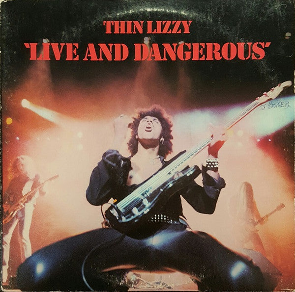 Thin Lizzy : Live And Dangerous (2xLP, Album, Jac)