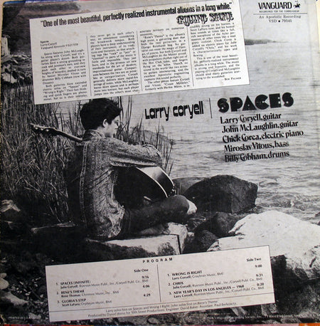 Larry Coryell : Spaces (LP, Album, RE)