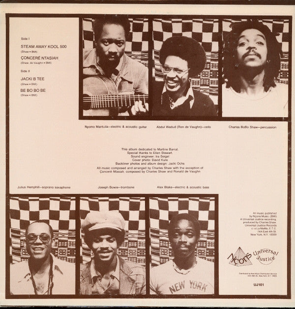 Charles Bobo Shaw, The Human Arts Ensemble : Çonceré Ntasiah (LP, Album)