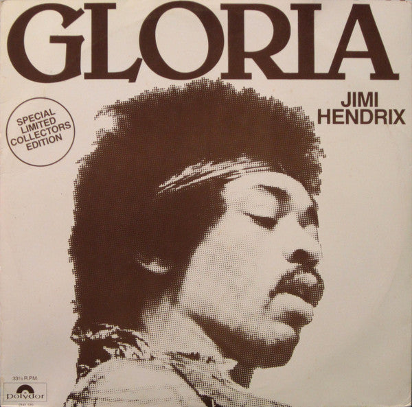 Jimi Hendrix : Gloria (12", Single, Ltd, S/Edition)