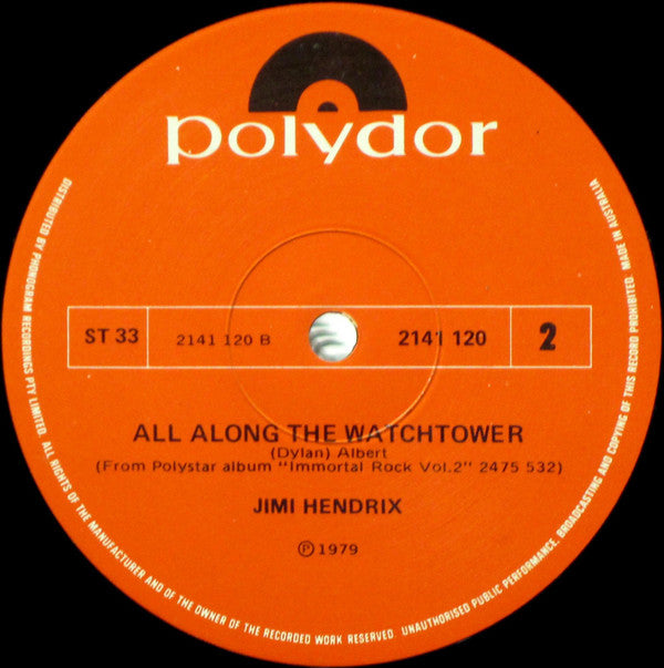 Jimi Hendrix : Gloria (12", Single, Ltd, S/Edition)