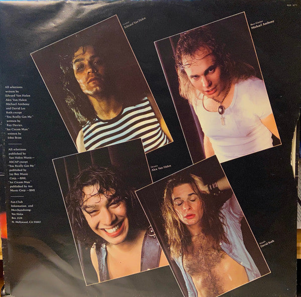 Van Halen : Van Halen (LP, Album, Jac)