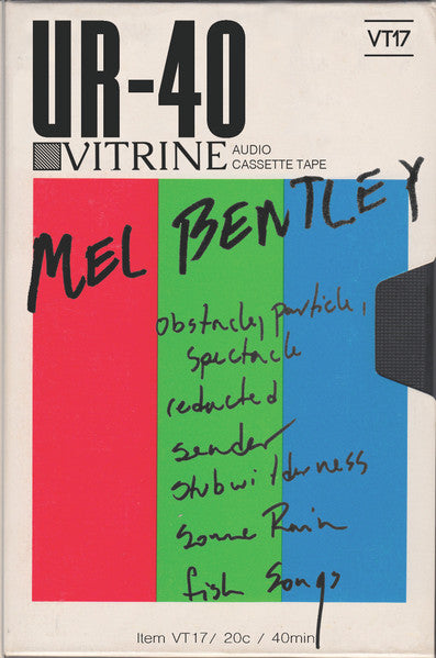 Mel Bentley : Red Green Blue (Cass, Album, Ltd, Num, C40)