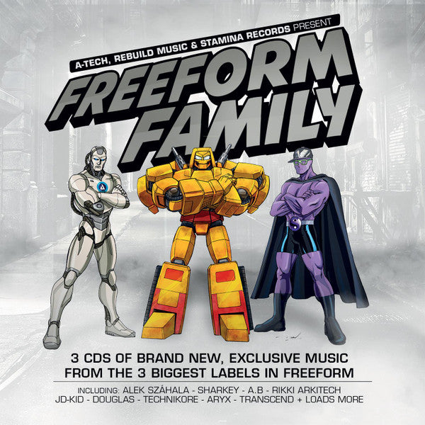 Various : Freeform Family (3xCD, Comp, Dig)