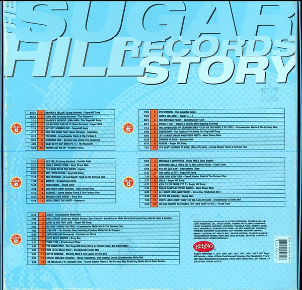 Various : The Sugar Hill Records Story (5xCD, Comp + 12")