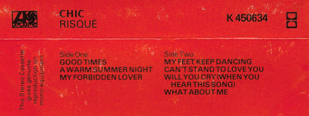 Chic : Risqué (Cass, Album)