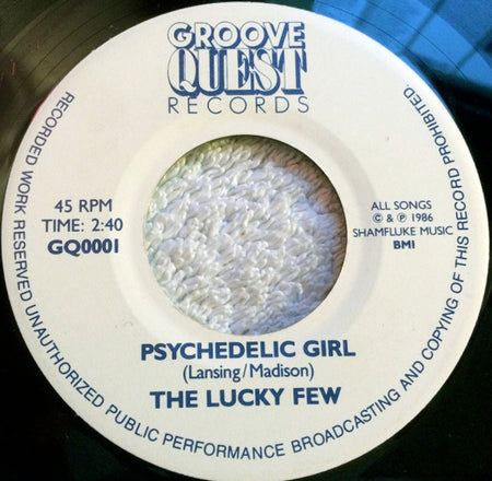 The Lucky Few : Psychedelic Girl (7", Single)