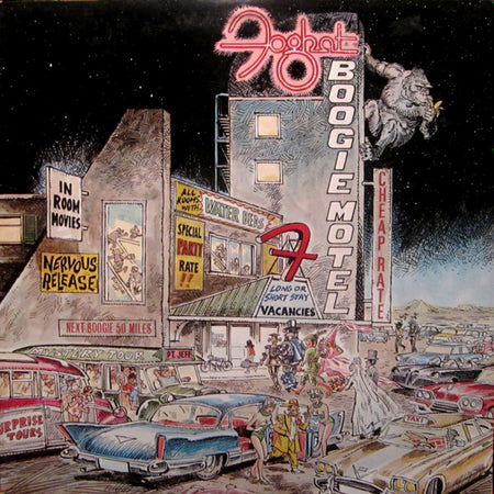 Foghat : Boogie Motel (LP, Album, Club)