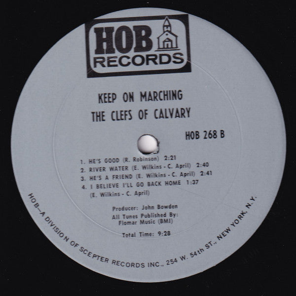 The Clefs Of Calvary : Keep On Marching (LP, Album)