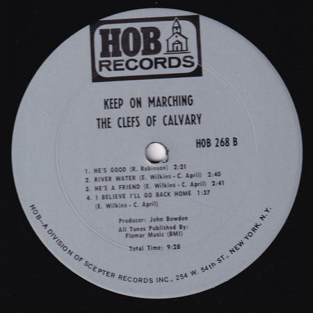 The Clefs Of Calvary : Keep On Marching (LP, Album)