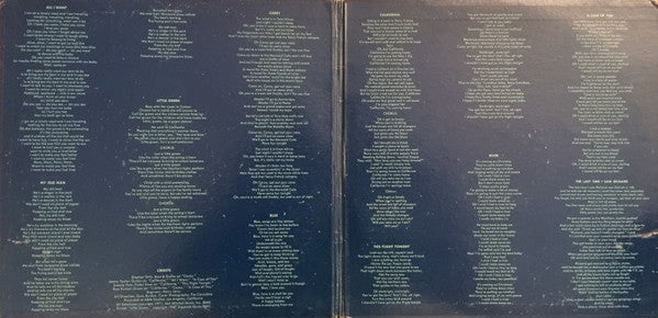 Joni Mitchell : Blue (LP, Album, Ter)