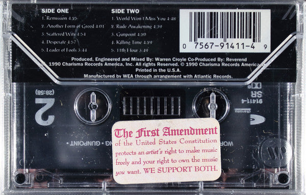 Reverend (2) : World Won't Miss You (Cass, Album)